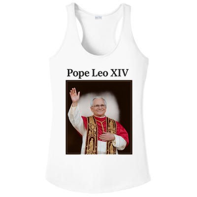 Pope Leo XIV Robert Prevost Ladies PosiCharge Competitor Racerback Tank