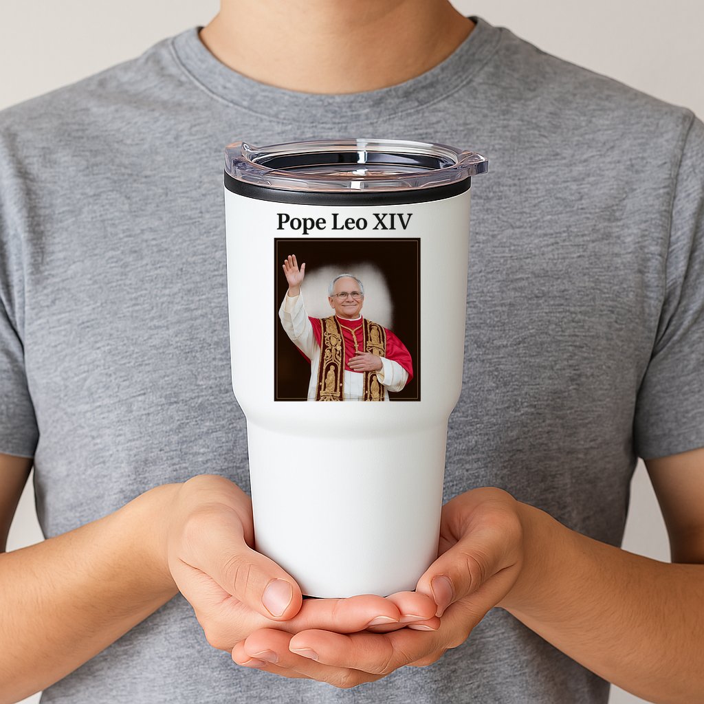 Pope Leo XIV Robert Prevost Tumbler