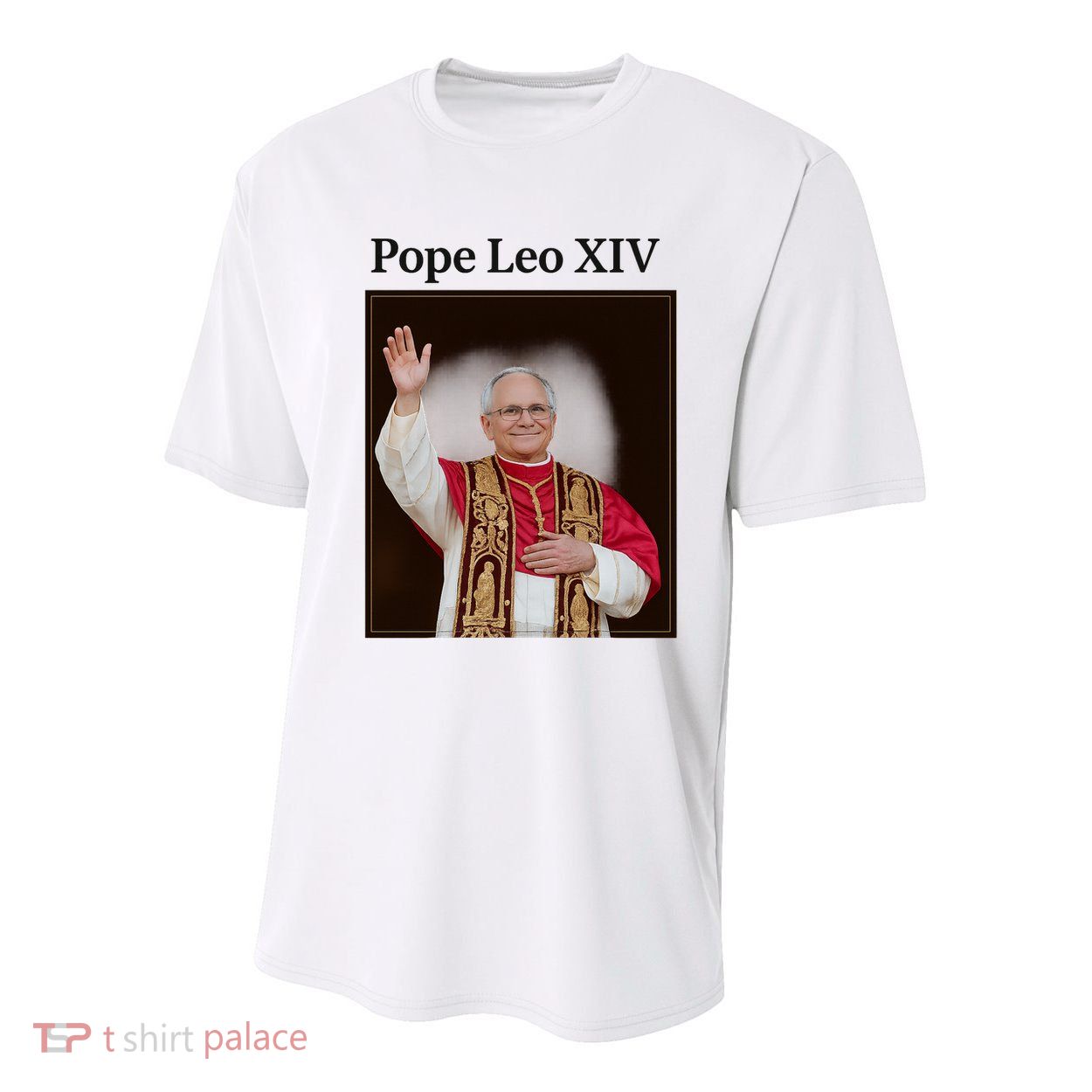 Pope Leo XIV Robert Prevost Youth Performance Sprint T-Shirt