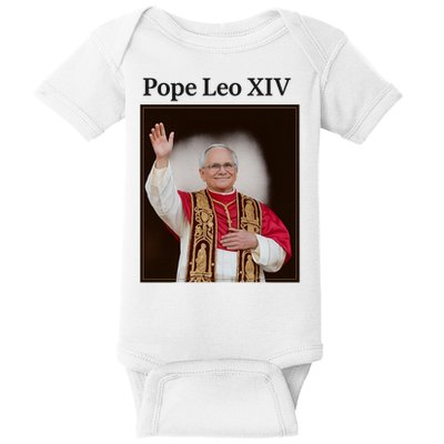 Pope Leo XIV Robert Prevost Baby Bodysuit