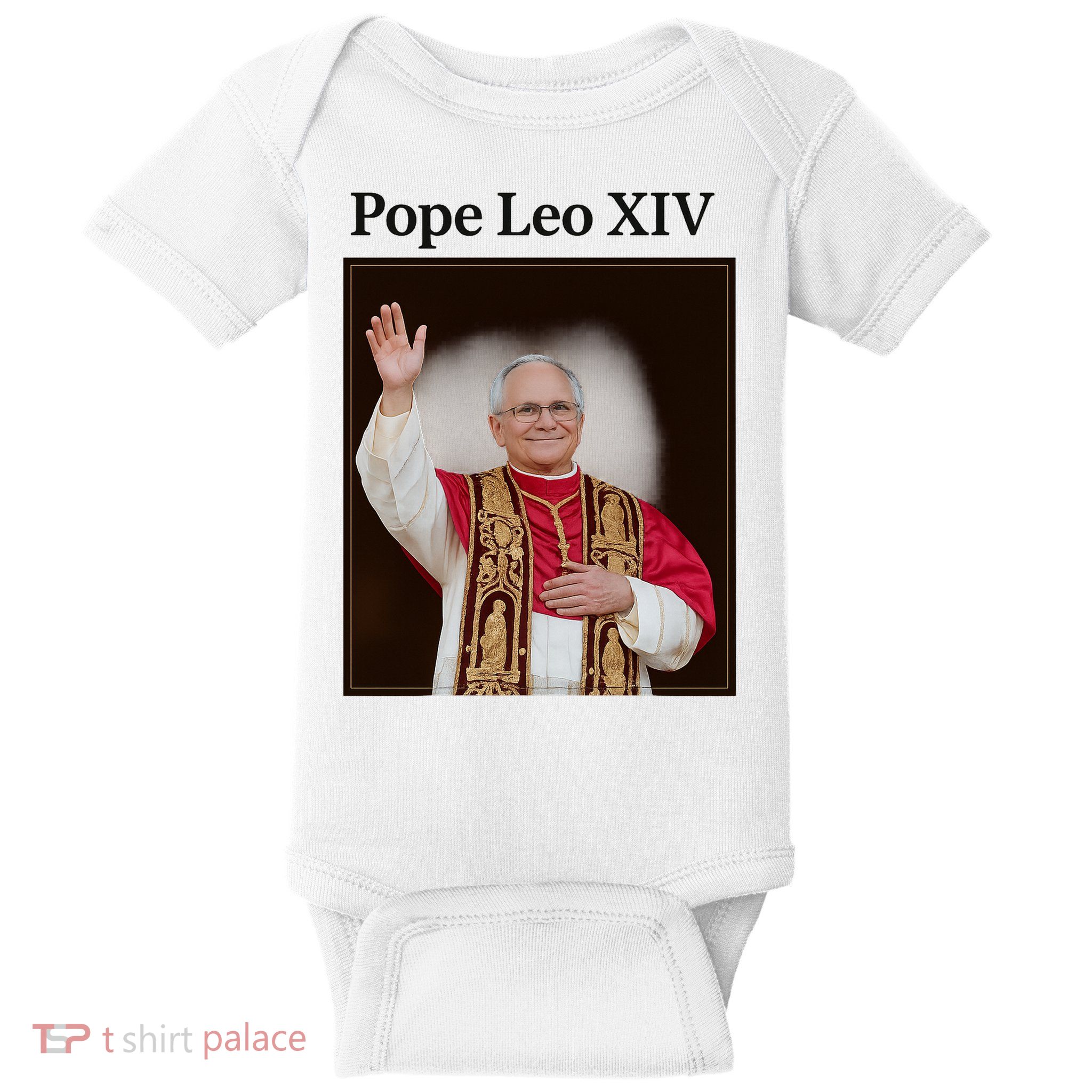 Pope Leo XIV Robert Prevost Baby Bodysuit