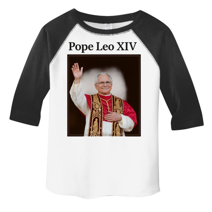 Pope Leo XIV Robert Prevost Toddler Fine Jersey T-Shirt