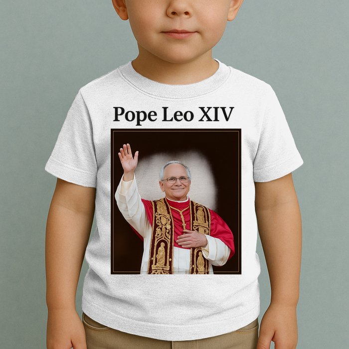 Pope Leo XIV Robert Prevost Toddler T-Shirt