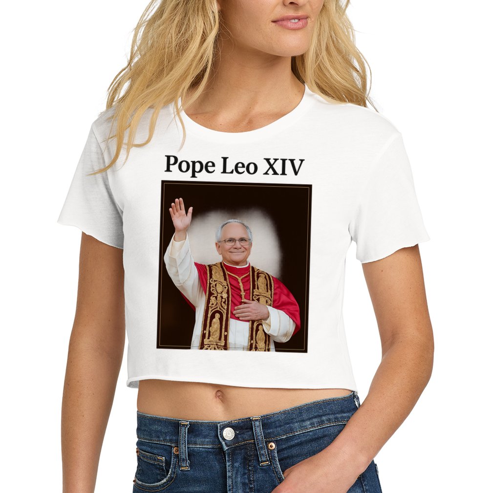 Pope Leo XIV Robert Prevost Crop Top