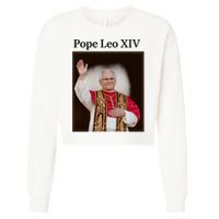 Pope Leo XIV Robert Prevost Cropped Pullover Crew