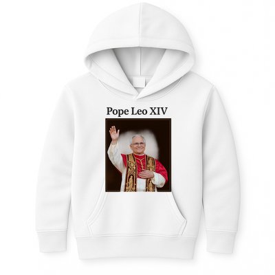 Pope Leo XIV Robert Prevost Kids Hoodie