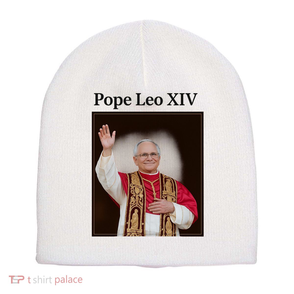 Pope Leo XIV Robert Prevost Short Acrylic Beanie