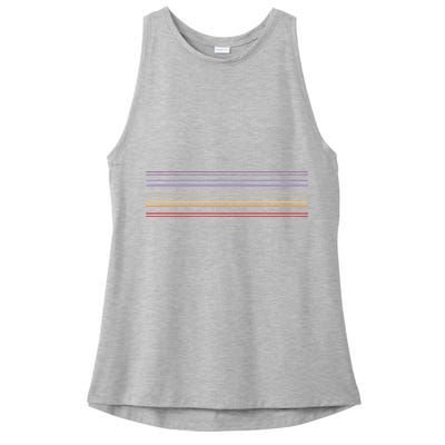 Pretty Lights X Jiberish Ladies PosiCharge Tri-Blend Wicking Tank