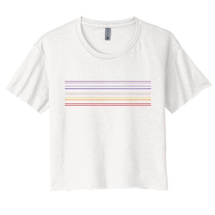 Pretty Lights X Jiberish Women's Crop Top Tee