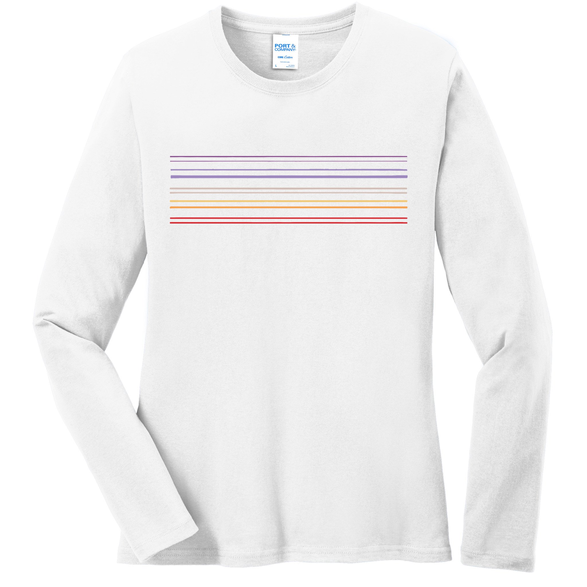 Pretty Lights X Jiberish Ladies Long Sleeve Shirt