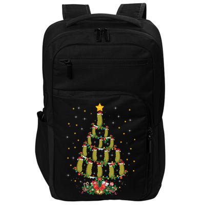 Pickle Lover Xmas Gift Matching Family Pickle Christmas Tree Gift Impact Tech Backpack