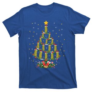 Pickle Lover Xmas Gift Matching Family Pickle Christmas Tree Gift T-Shirt