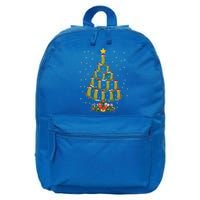 Pickle Lover Xmas Gift Matching Family Pickle Christmas Tree Gift 16 in Basic Backpack