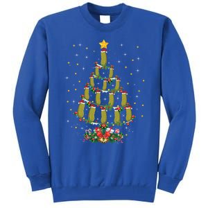 Pickle Lover Xmas Gift Matching Family Pickle Christmas Tree Gift Tall Sweatshirt