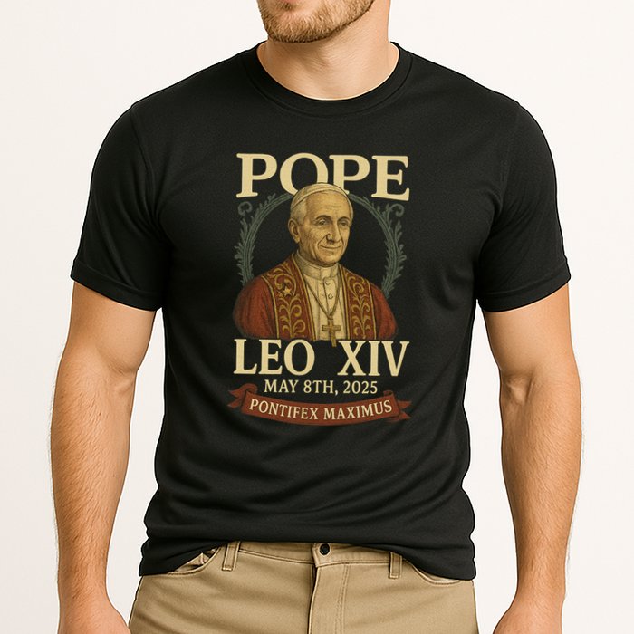 Pope Leo XIV  Pontifex Maximus May 8th, 2025 Performance Shirt