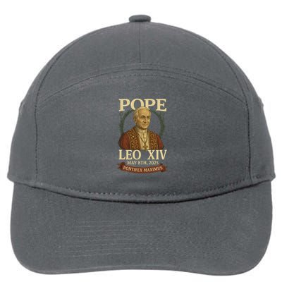 Pope Leo XIV  Pontifex Maximus May 8th, 2025 7-Panel Snapback Hat