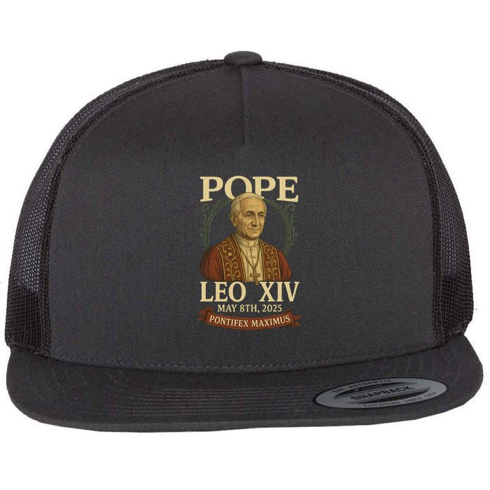 Pope Leo XIV  Pontifex Maximus May 8th, 2025 Flat Bill Trucker Hat