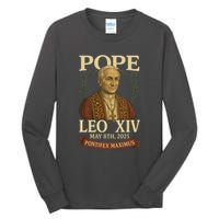 Pope Leo XIV  Pontifex Maximus May 8th, 2025 Tall Long Sleeve T-Shirt