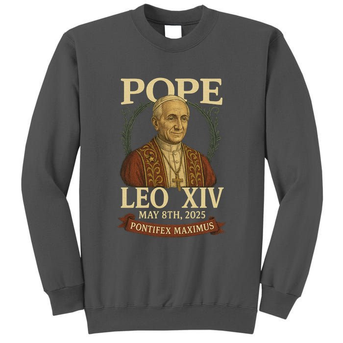 Pope Leo XIV  Pontifex Maximus May 8th, 2025 Tall Sweatshirt