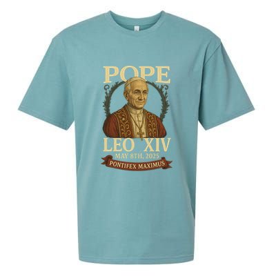 Pope Leo XIV  Pontifex Maximus May 8th, 2025 Sueded Cloud Jersey T-Shirt