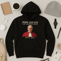 Pope Leo XIV First American Pontiff May 8th 2025 Hoodie