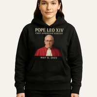 Pope Leo XIV First American Pontiff May 8th 2025 Hoodie