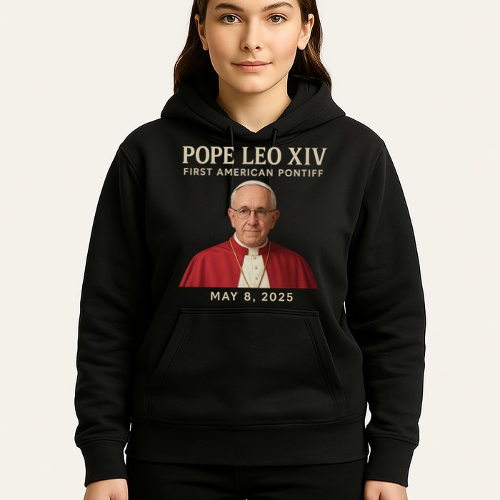 Pope Leo XIV First American Pontiff May 8th 2025 Hoodie