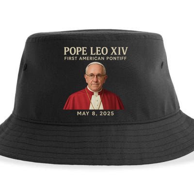 Pope Leo XIV First American Pontiff May 8th 2025 Sustainable Bucket Hat