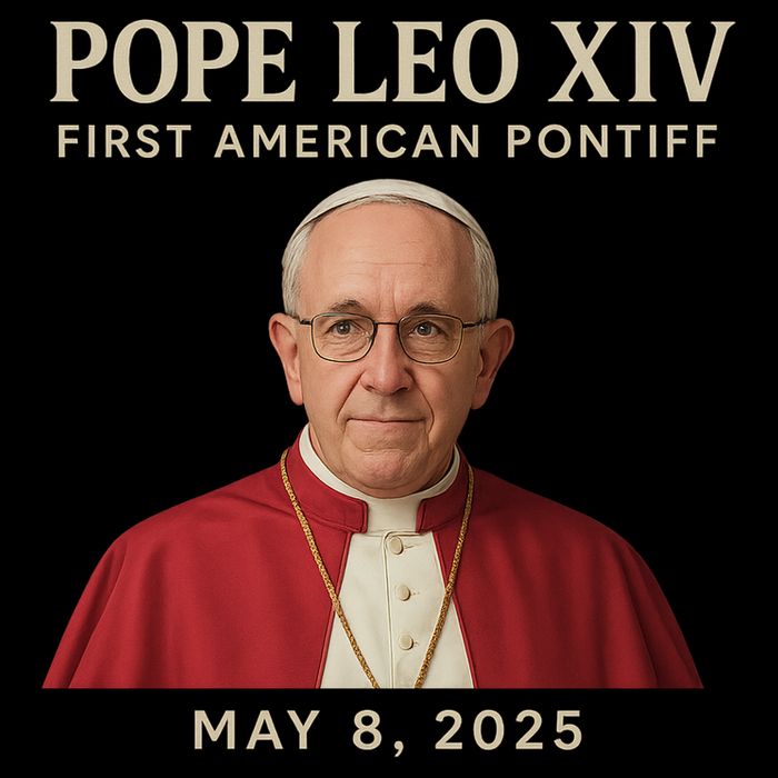 Pope Leo XIV First American Pontiff May 8th 2025 Button