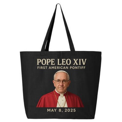 Pope Leo XIV First American Pontiff May 8th 2025 25L Jumbo Tote