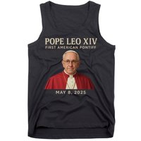 Pope Leo XIV First American Pontiff May 8th 2025 Tank Top