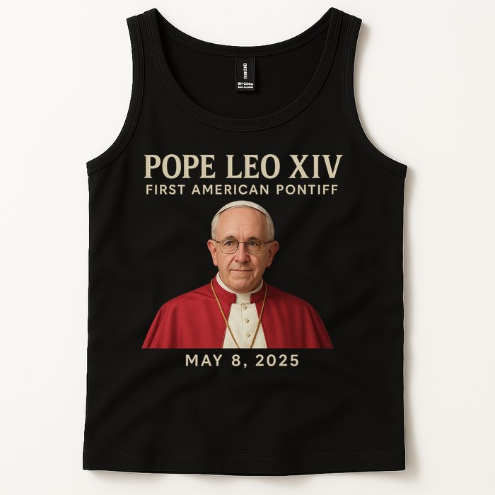 Pope Leo XIV First American Pontiff May 8th 2025 Tank Top