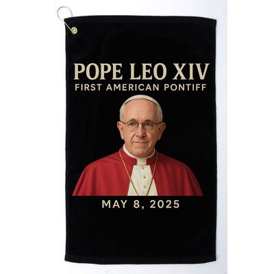 Pope Leo XIV First American Pontiff May 8th 2025 Golf Towel