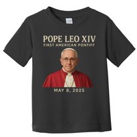 Pope Leo XIV First American Pontiff May 8th 2025 Toddler T-Shirt
