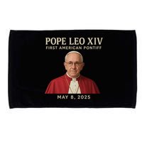 Pope Leo XIV First American Pontiff May 8th 2025 Microfiber Hand Towel