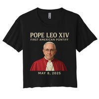 Pope Leo XIV First American Pontiff May 8th 2025 Crop Top