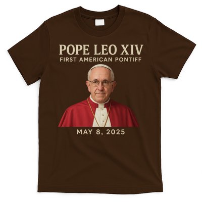 Pope Leo XIV First American Pontiff May 8th 2025 T-Shirt