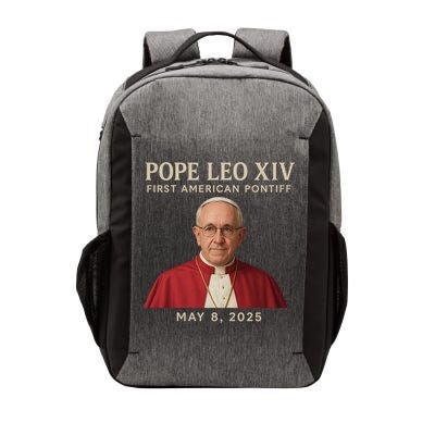 Pope Leo XIV First American Pontiff May 8th 2025 Vector Backpack
