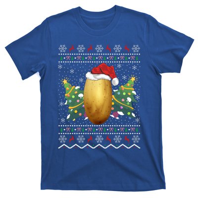 Potato Lover Xmas Gift Ugly Potato Christmas Gift T-Shirt