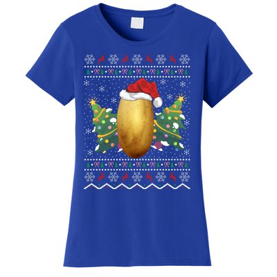 Potato Lover Xmas Gift Ugly Potato Christmas Gift Women's T-Shirt