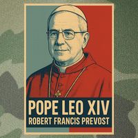Pope Leo XIV Robert Francis Prevost Legacy Tie Dye Trucker Hat