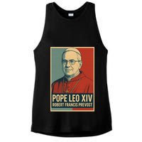Pope Leo XIV Robert Francis Prevost Ladies PosiCharge Tri-Blend Wicking Tank