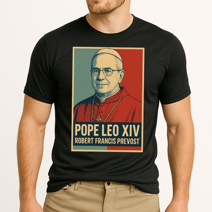 Pope Leo XIV Robert Francis Prevost Performance Shirt