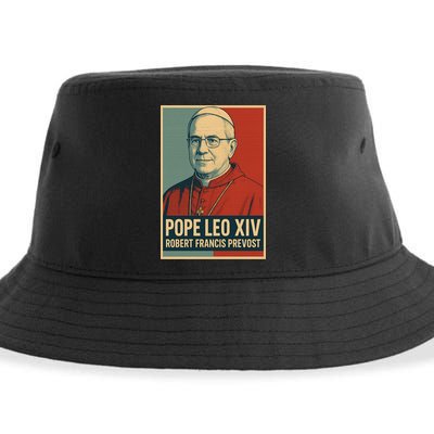 Pope Leo XIV Robert Francis Prevost Sustainable Bucket Hat