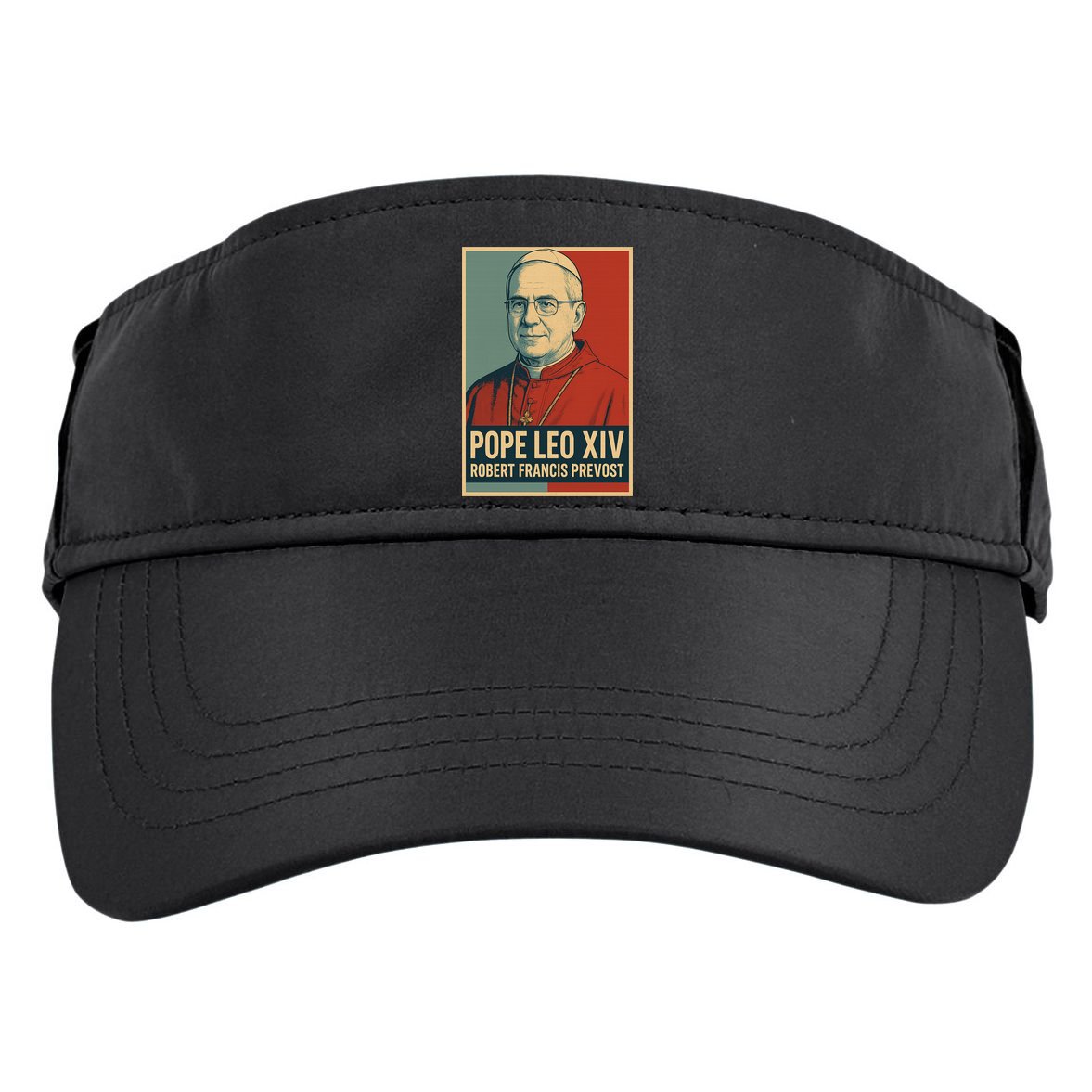Pope Leo XIV Robert Francis Prevost Adult Drive Performance Visor