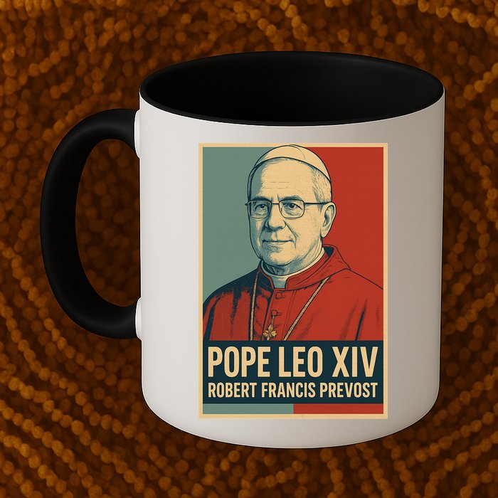 Pope Leo XIV Robert Francis Prevost Mug