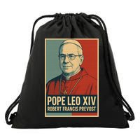 Pope Leo XIV Robert Francis Prevost Drawstring Bag