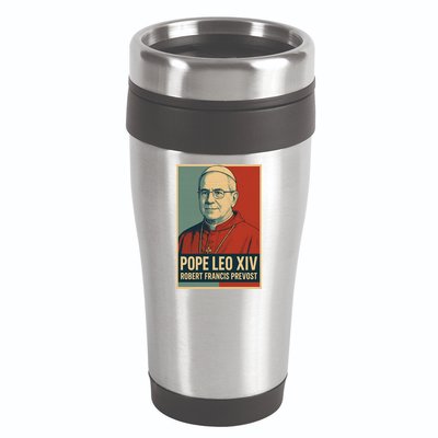 Pope Leo XIV Robert Francis Prevost 16oz Travel Tumbler