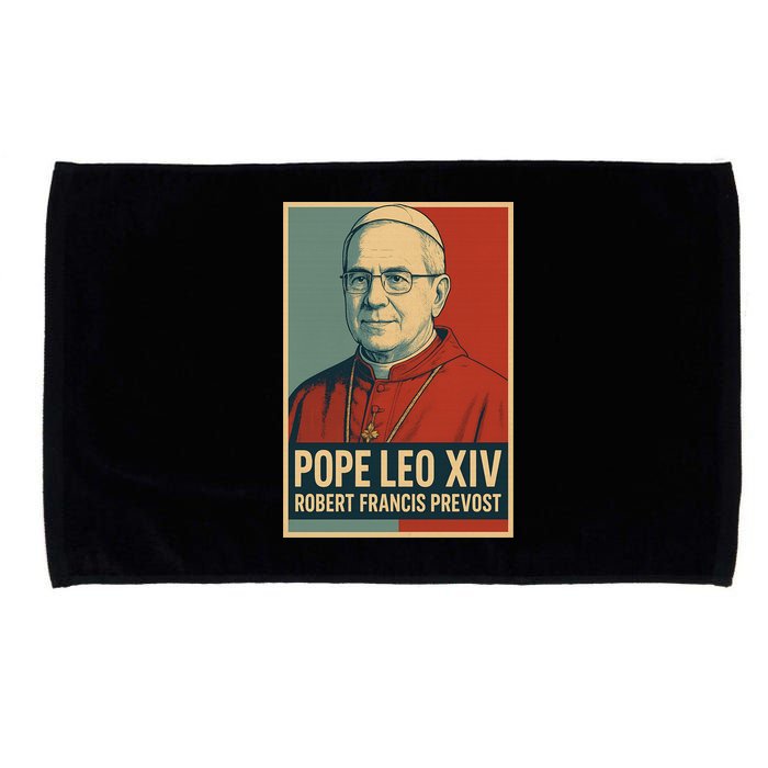 Pope Leo XIV Robert Francis Prevost Microfiber Hand Towel