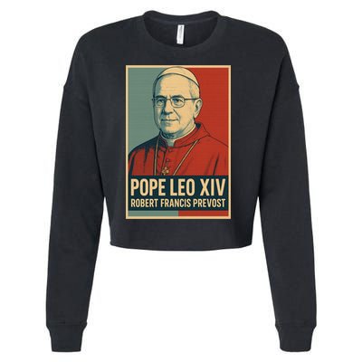 Pope Leo XIV Robert Francis Prevost Cropped Pullover Crew